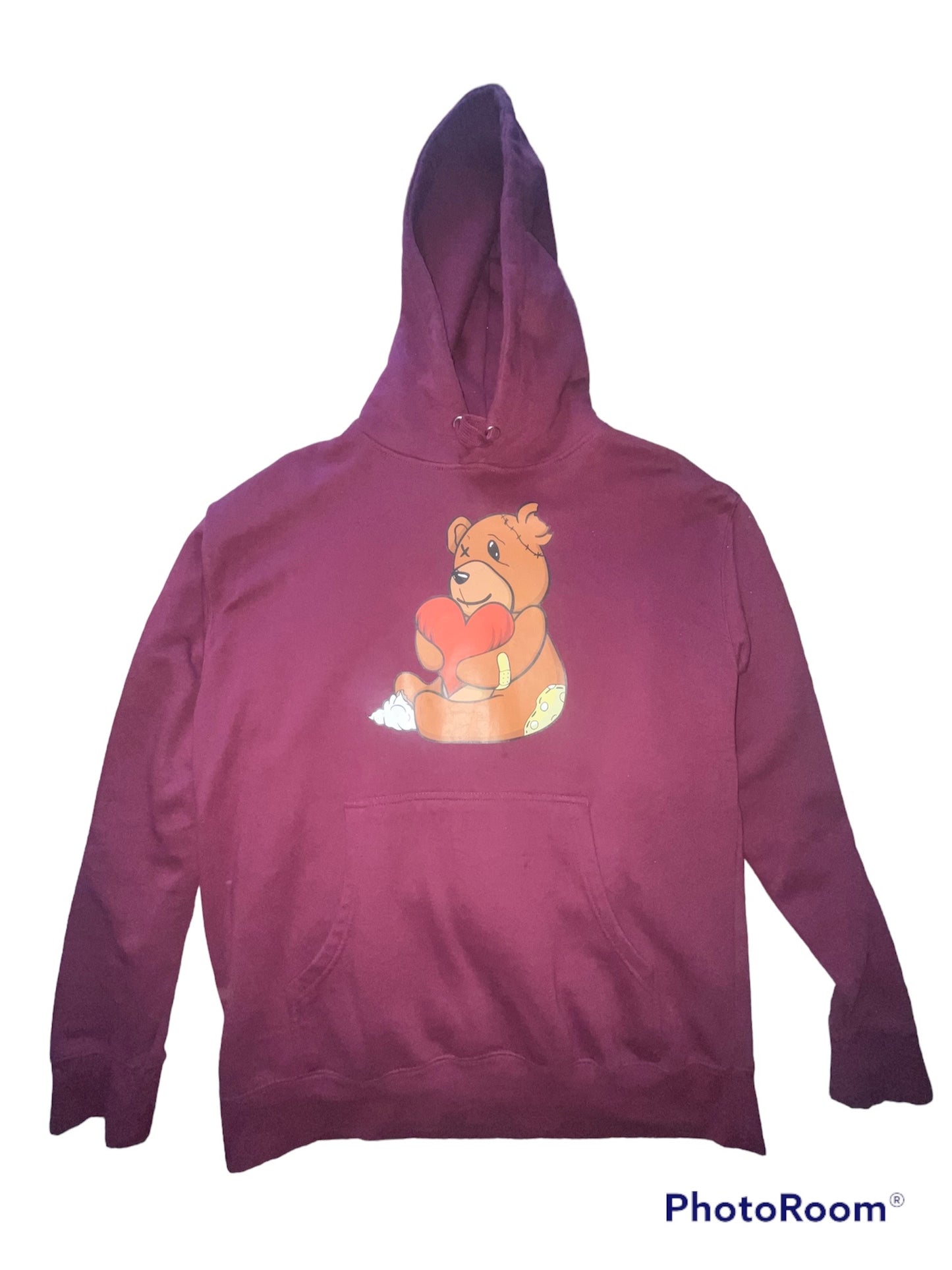 Bear Hugging Heart Hoodie